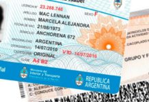 Cómo será la nueva licencia de conducir, en versión en inglés y español