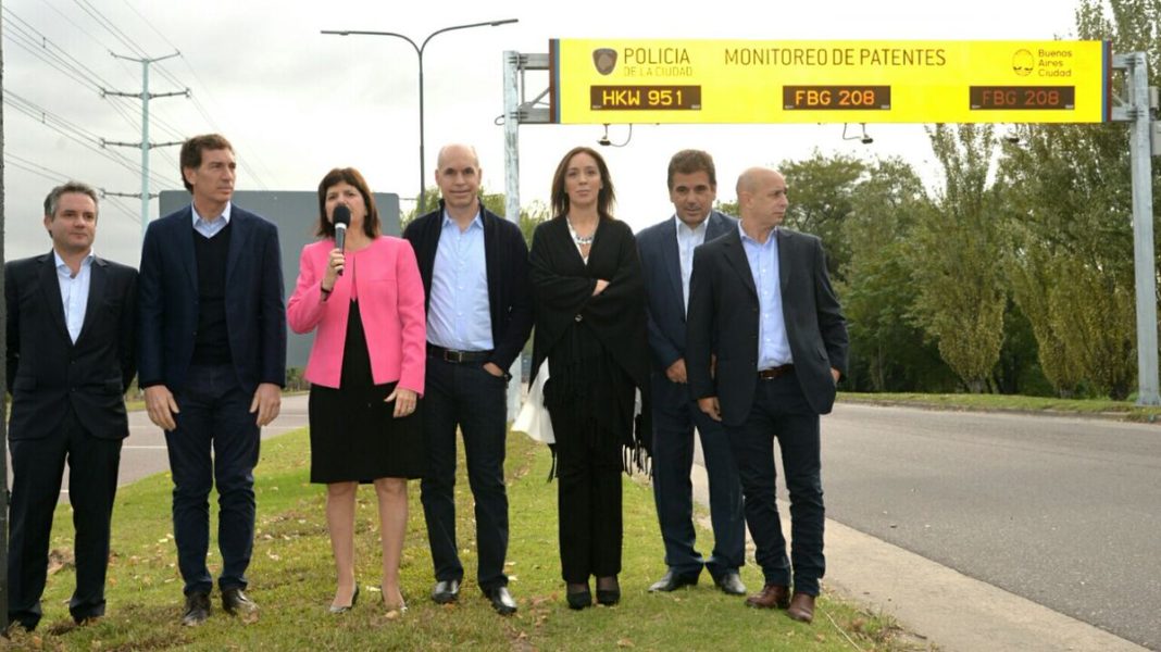 Instalarán 126 lectores de patentes para detectar autos robados que ingresen a Capital Federal