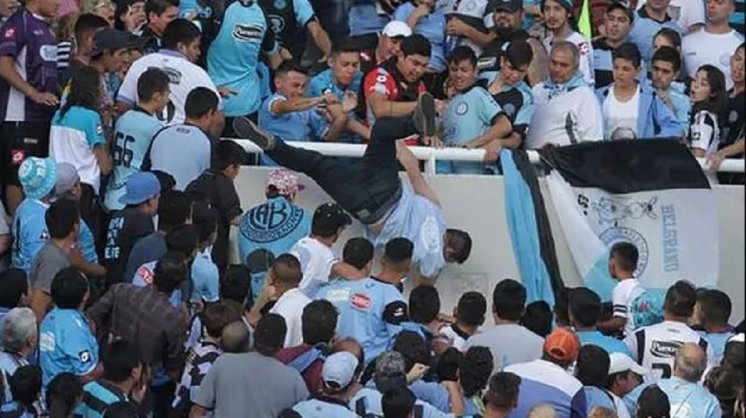 Ascienden a cuatro los detenidos por el ataque al hincha en la tribuna de Belgrano