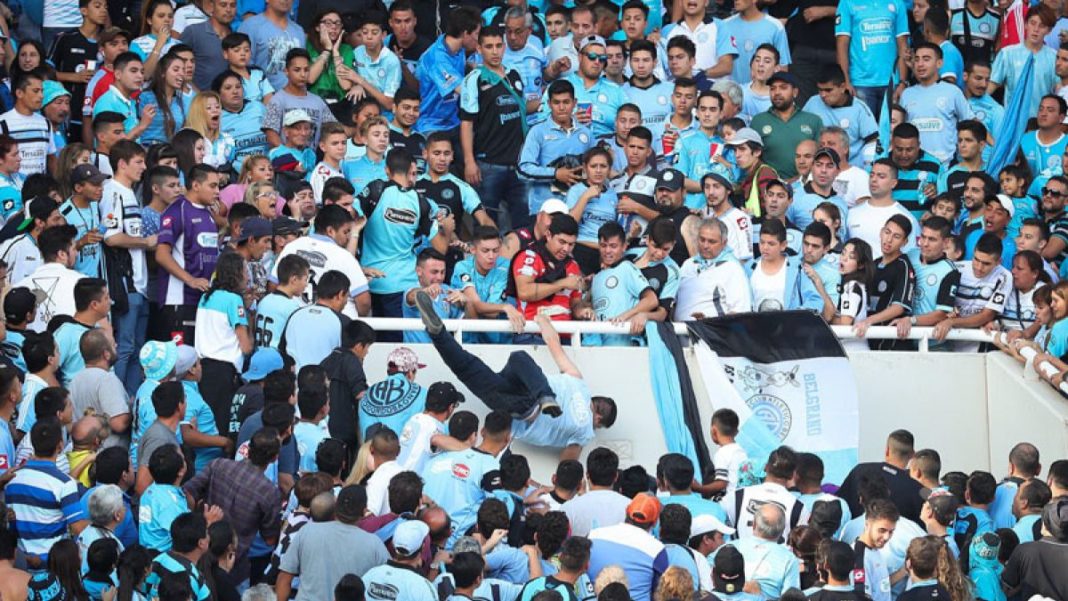 Violencia en el fútbol argentino