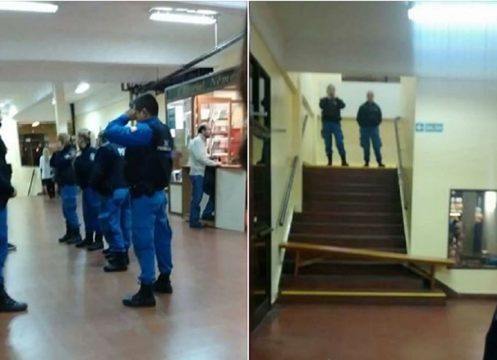 Facultad de Derecho de Lomas: la Policía ingresó en plenas elecciones