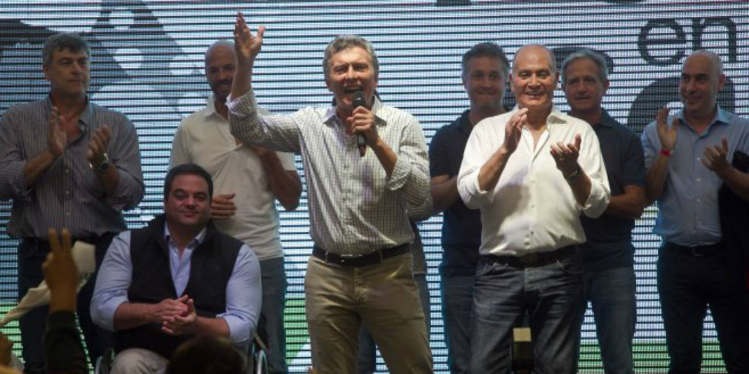 Macri junto a Momo Venegas