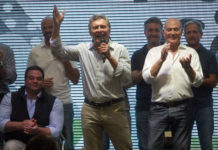 Macri junto a Momo Venegas: «No va más el país de la ventajita y de la patota» Macri junto a Momo Venegas