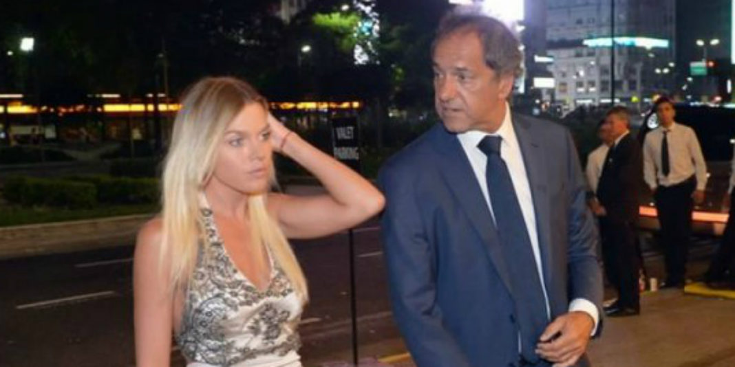 ¿Scioli debilitado por el escándalo con Gisela Berger?