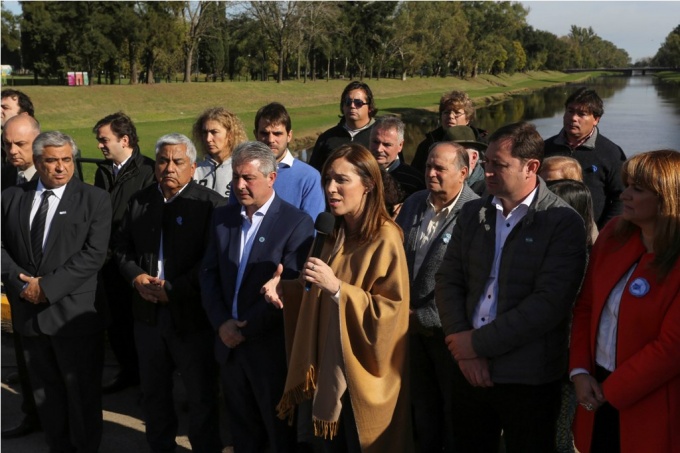 Vidal presentó plan de obras en el noroeste de Buenos Aires