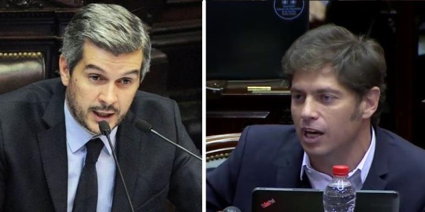 El fuerte cruce entre Marcos Peña y Axel Kicillof