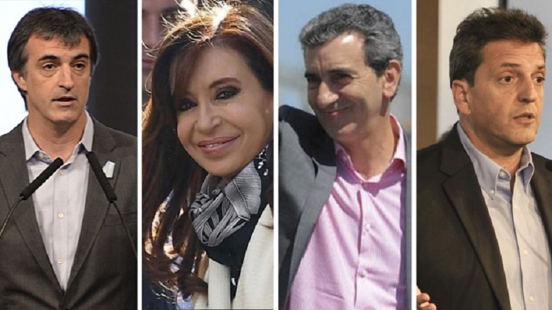 Bullrich-Cristina-Massa-Randazzo precandidatos a senadores en ProvinciaBullrich-Cristina-Massa-Randazzo precandidatos a senadores en Provincia