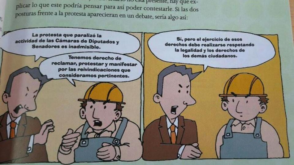 El manual anti protestas de Macri en las escuelas