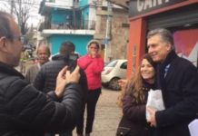 Macri entró a una panadería de Tres de Febrero y le hizo pagar al Intendente Macri protagonizó de un vergonzoso suceso en una panaderia