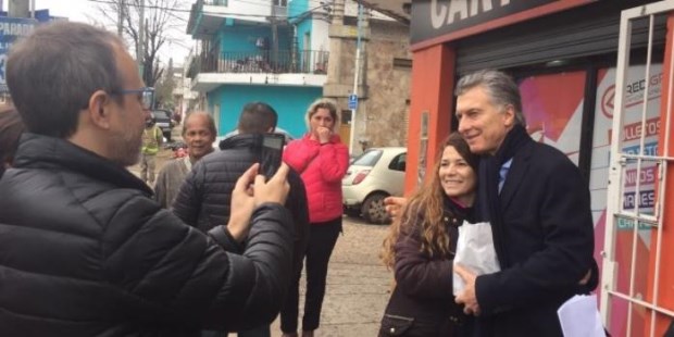 Macri protagonizó de un vergonzoso suceso en una panaderia 