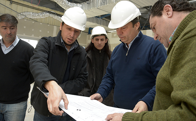 Continua la construcción del nuevo Centro de Operaciones en Brown