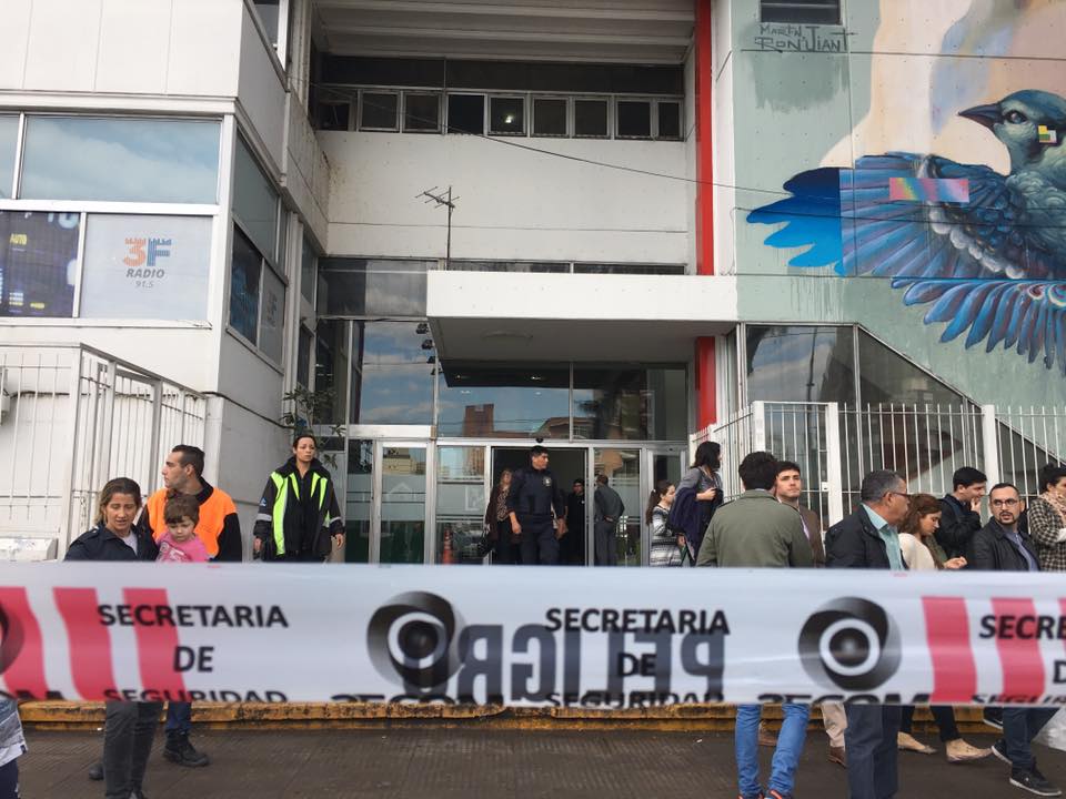 Amenaza de bomba en la Municipalidad de Tres de Febrero