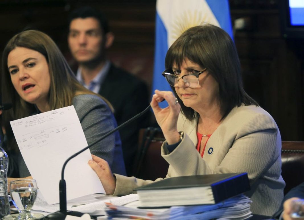 patricia bullrich, santiago maldonado, conferencia de prensa