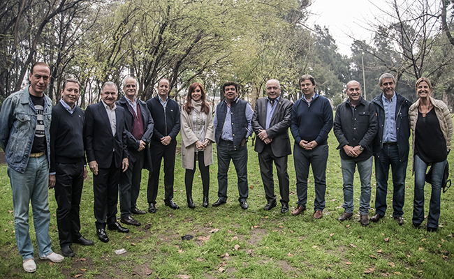 Cristina se reunió con intendentes de la tercera seccion electoral