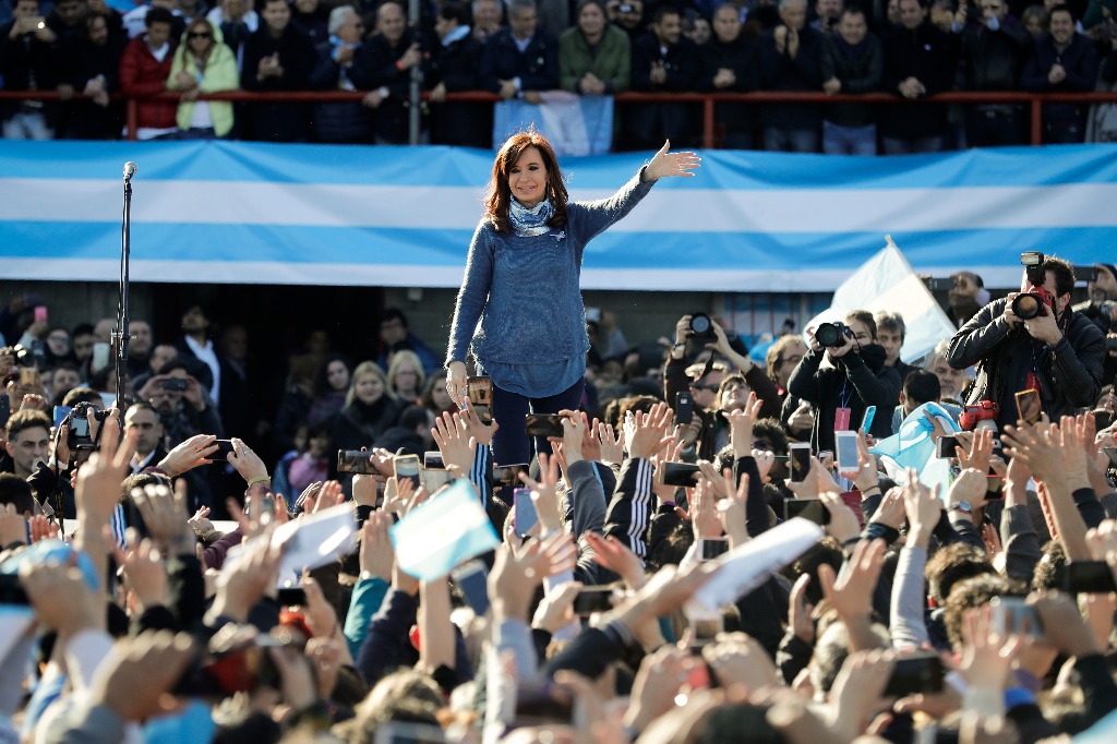 Cristina Kirchner llamó a defender el voto y la democracia