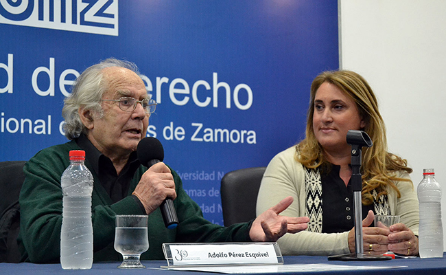 Adolfo Pérez Esquivel, unlz