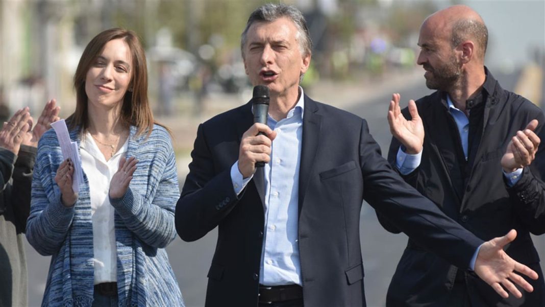 Macri y Vidal inauguran una planta depuradora en Lomas