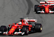 Ferrari a toda velocidad en el Autódromo de Buenos Aires Ferrari en el autodromo de buenos aires, ferrari, formula uno
