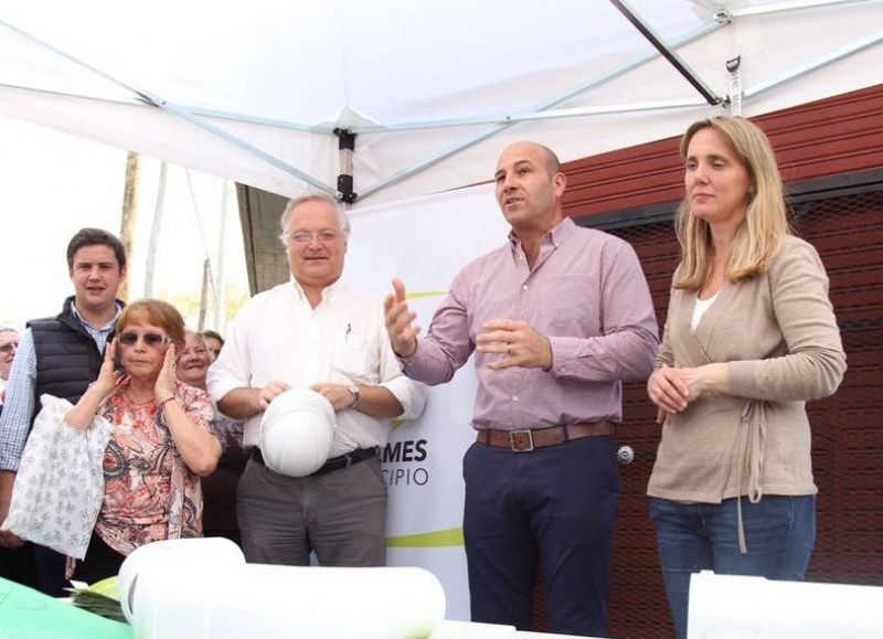 Martiniano Molina y Gladys González inauguraron obras en Quilmes