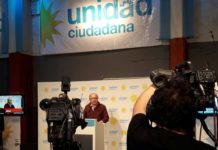 Leopoldo Moreau: «Nuestra boca de urna nos da una leve ventaja»