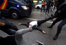Referéndum en Cataluña: así fue la salvaje represión policial a los votantes