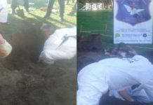 Hallaron un misterioso barril enterrado en la quinta del «Pata» Medina