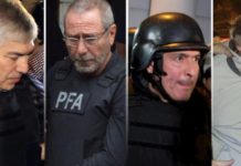 Los presos también votan: José López, Jaime, Mono Minicelli, Caballo Suárez y Lázaro Báez