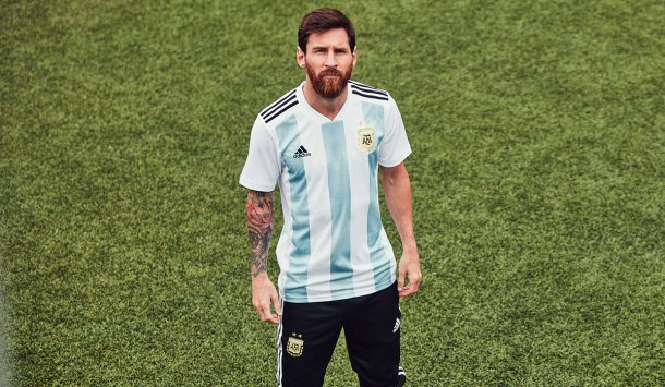 nueva camiseta de la selección argentina