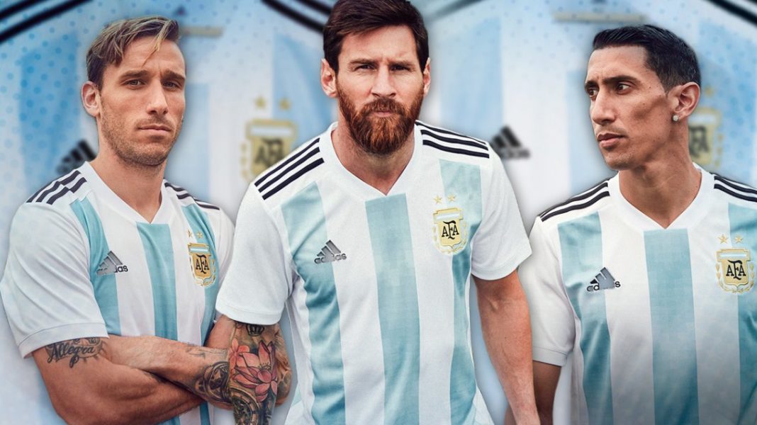 nueva camiseta de la selección argentina