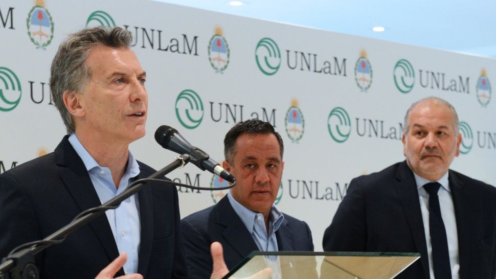 Macri presentó a Finocchiaro como candidato en La Matanza
