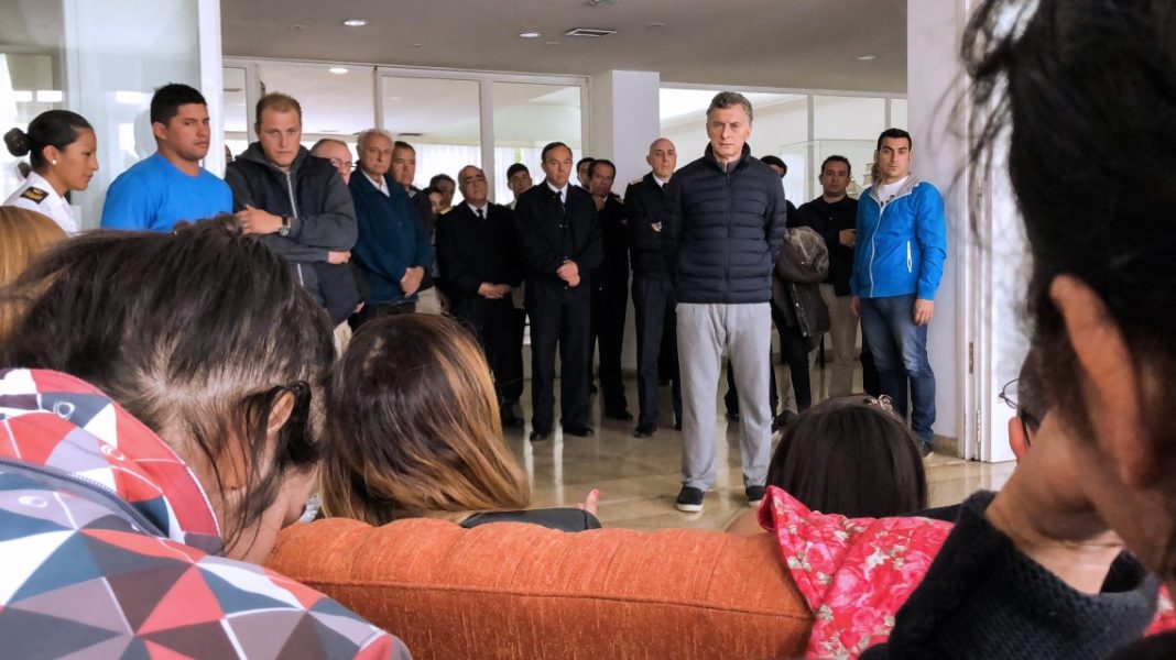 presidente mauricio macri,macri, submarino, mar del plata