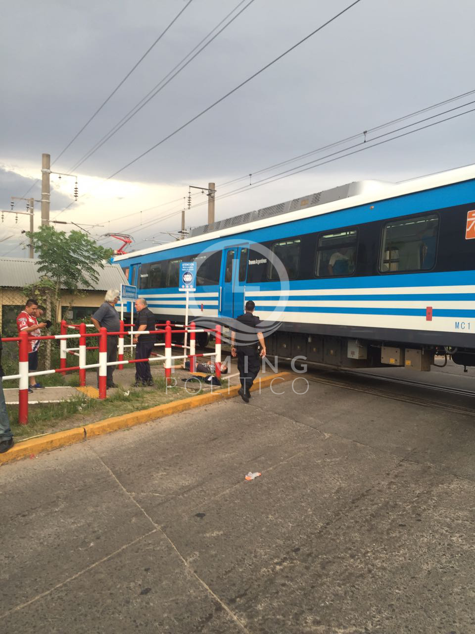 accidente fatal en adrogue, tren roca, adrogue, avenida san martin