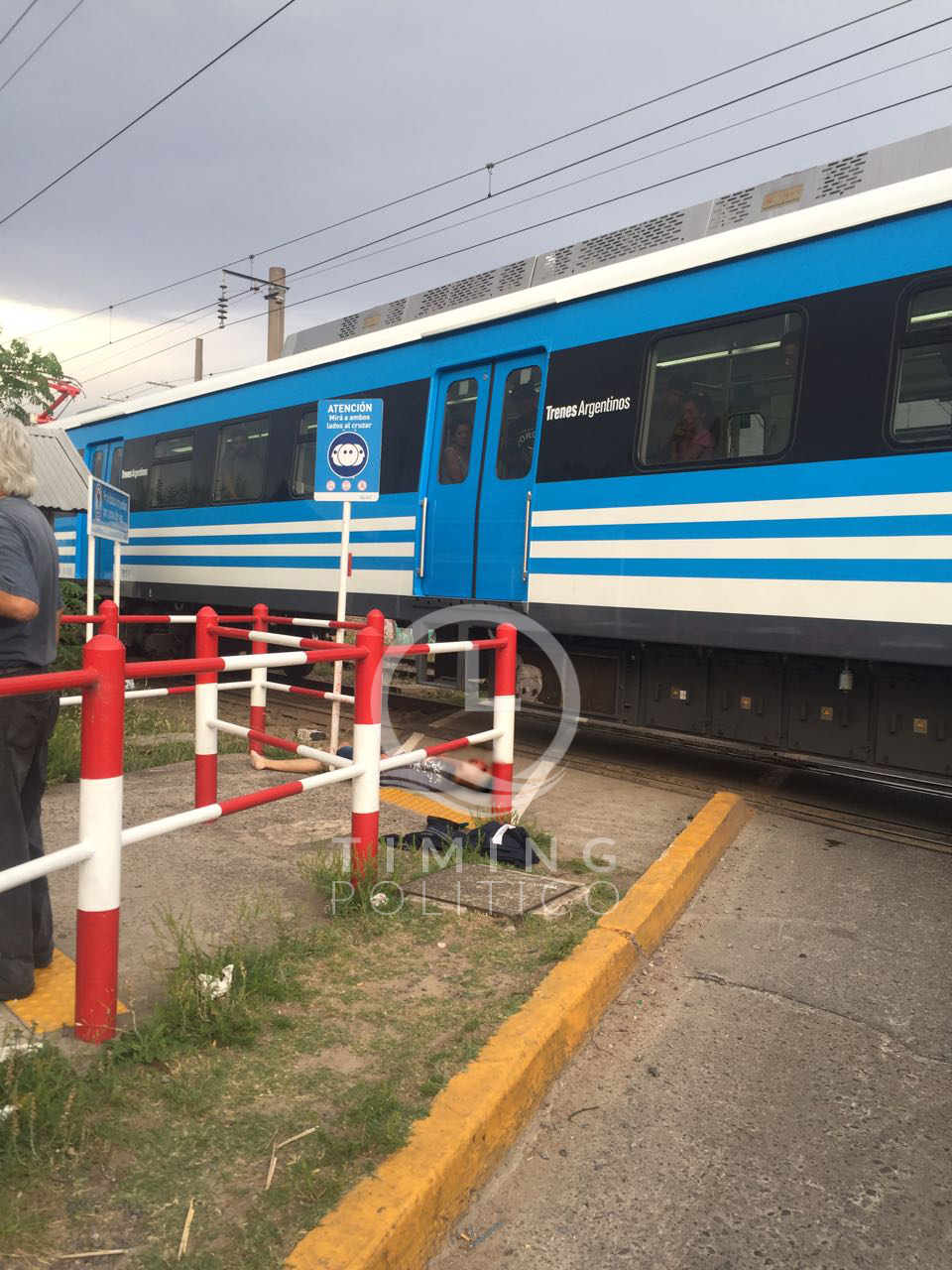 accidente fatal en adrogue, tren roca, adrogue, avenida san martin