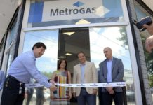 Inauguraron una nueva oficina de Metrogas en Burzaco