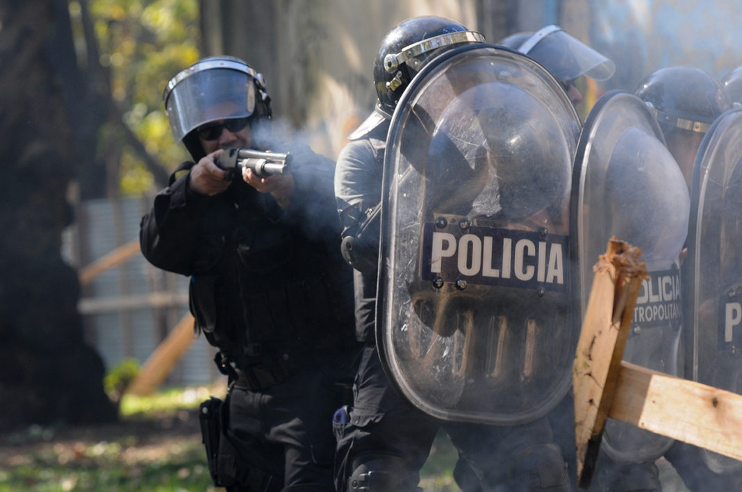 martin ocampo, represion, reforma previsional, policia de la ciudad, larreta, gobierno macri