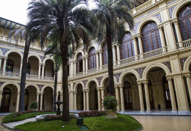 palmera, casa rosada, escándalo,Butia Yatay