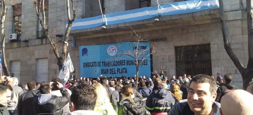 mar del plata, falta de pago de sueldos, municipales