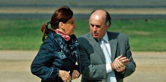 Cristina Kirchner y Parrilli