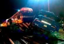 Una formación del Sarmiento arrolló un camión y afecta al servicio Tren sarmiento