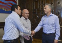 Macri recibió a la familia del cadete muerto en La Rioja Macri recibió a la familia del cadete muerto en La Rioja