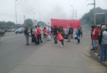 Burzaco: Trabajadores despedidos de stockl cortaron camino de cintura