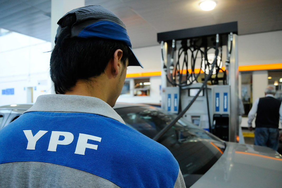 ypf, suba de combustibles