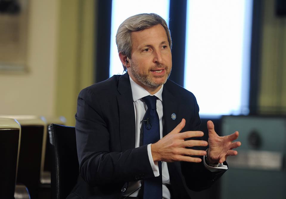 Frigerio dijo que la inflación es un flagelo en baja 