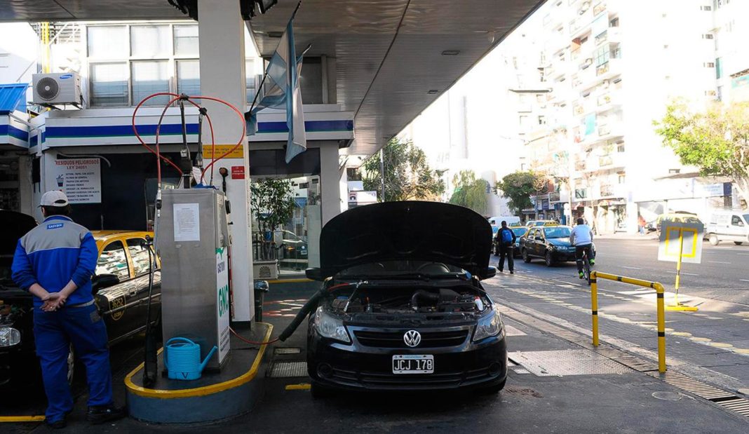 El GNC saldrá un 15% más desde el domingo