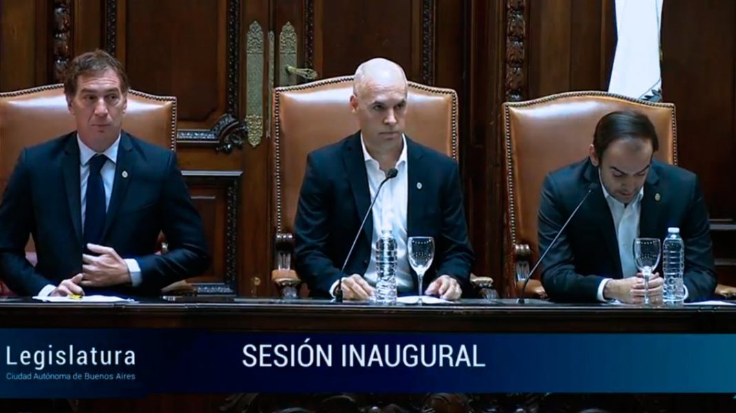 Rodríguez Larreta inauguró la Asamblea legislativa porteña y destacó el inicio de las clases