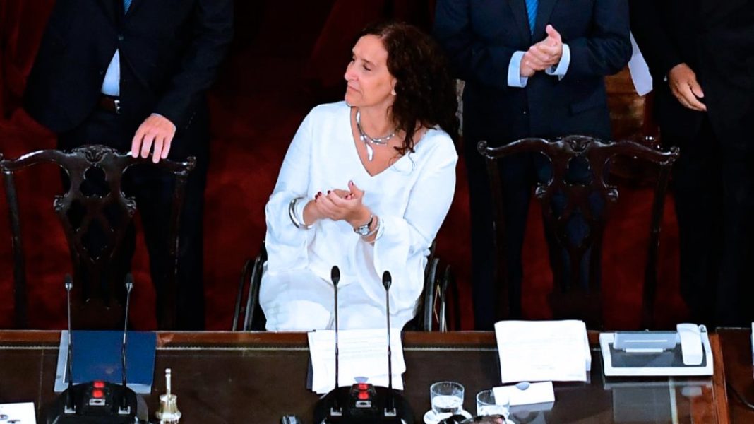 El papelón de Michetti en las sesiones ordinarias