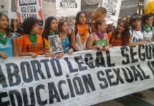 Hubo récord de mujeres por el 8M en el Congreso y el aborto legal fue el principal reclamo