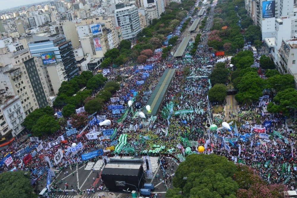 Imagen aérea del 21-F