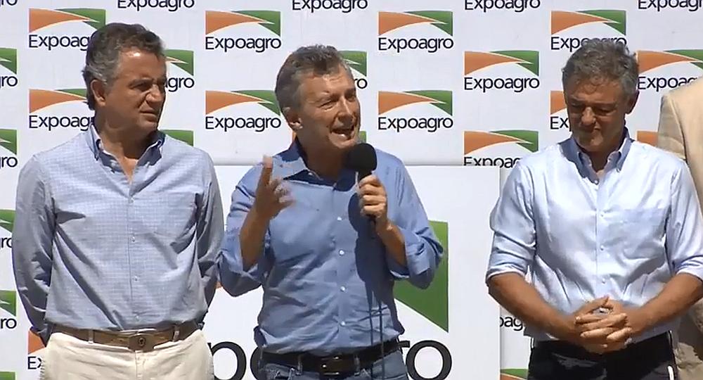 Macri anunció créditos al campo y la eliminación registros agropecuarios