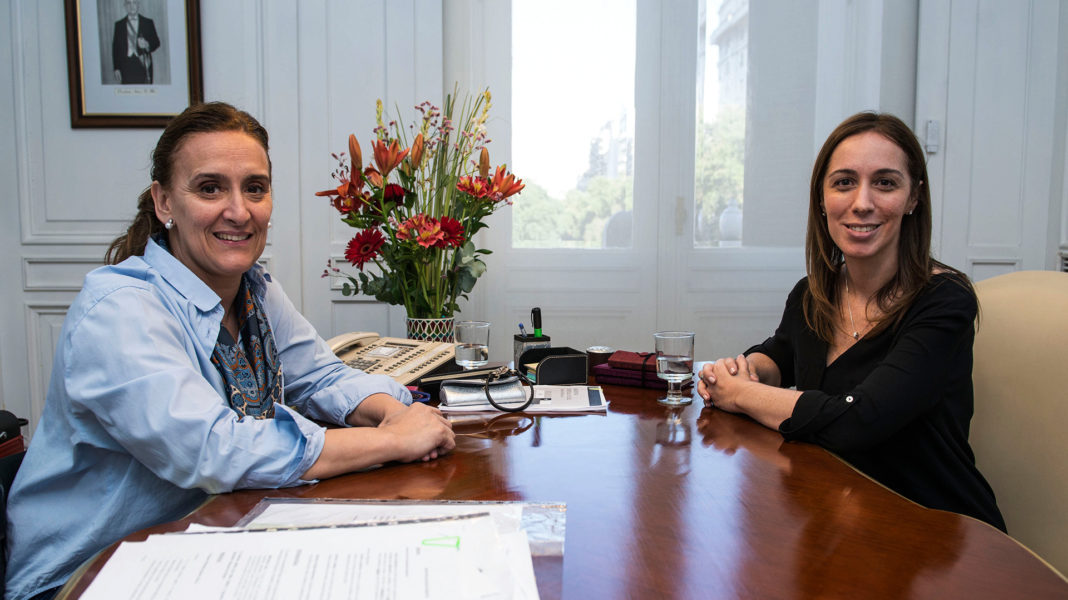 Vidal y Michetti presiden la reunión de gabinete para mujeres